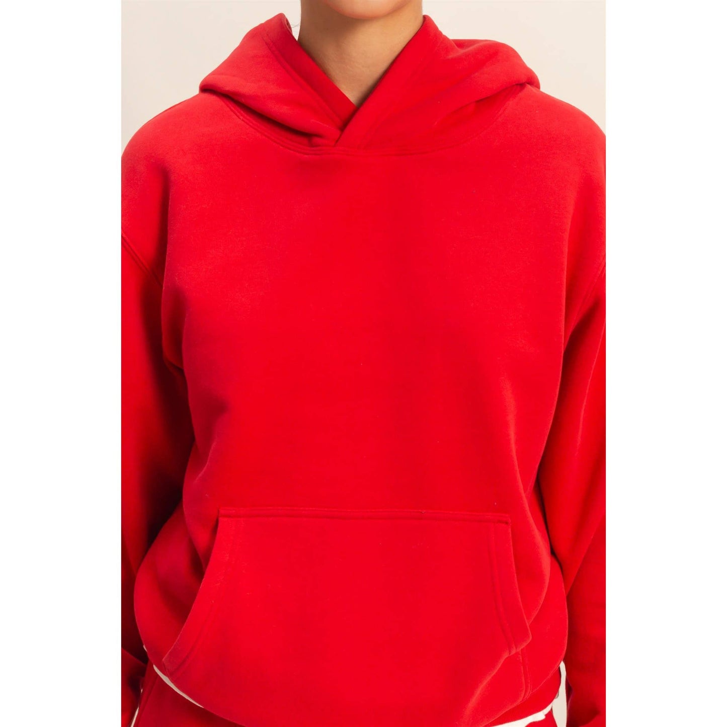 Essential Comfort Hoodie With Kangaroo Pocket