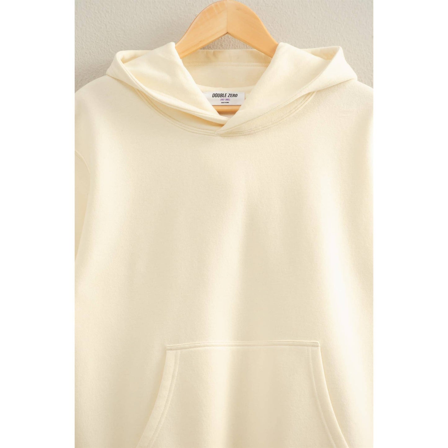 Essential Comfort Hoodie With Kangaroo Pocket