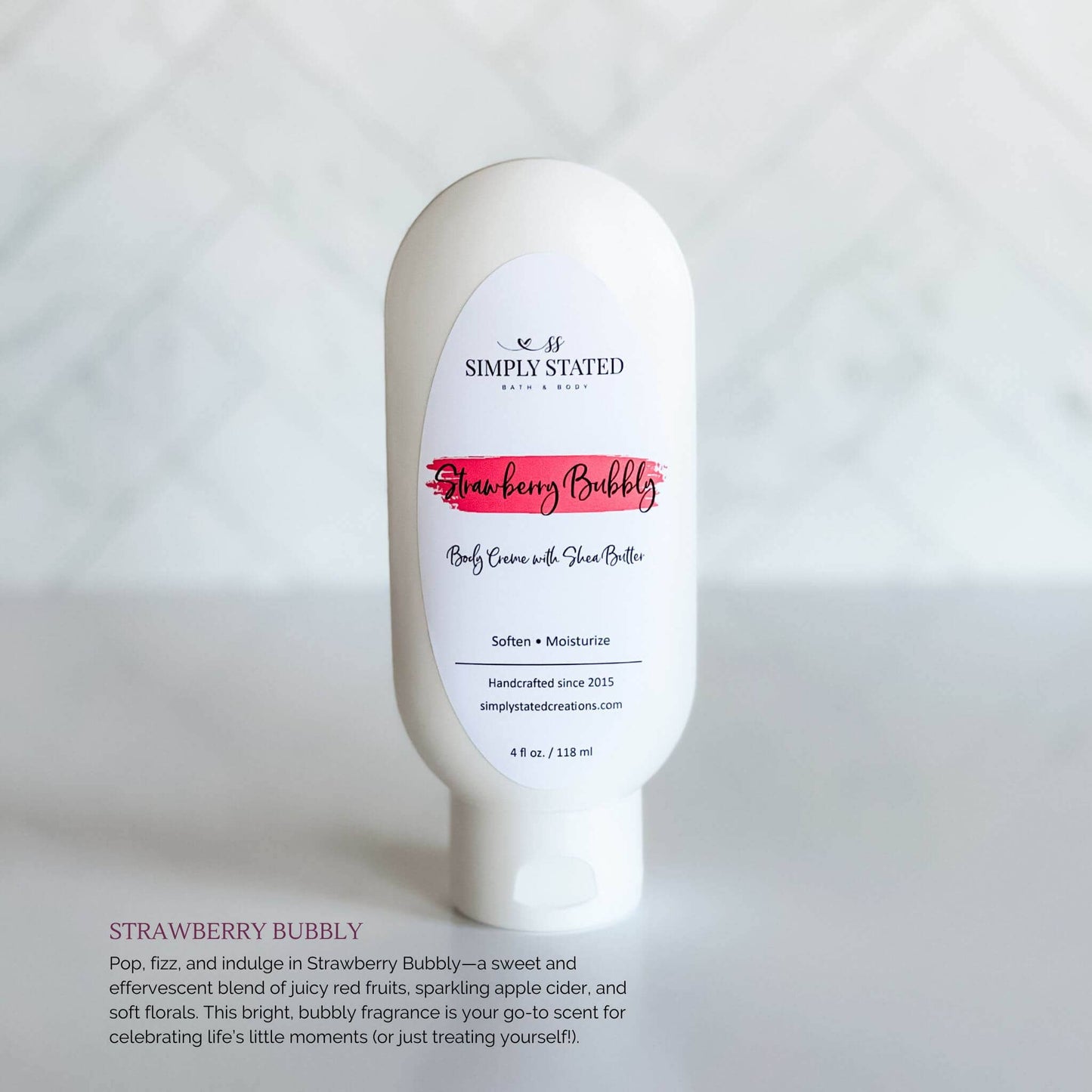 Simply Stated Bath & Body - Sweet Temptations Body Creme - Valentine's Gift Lotion