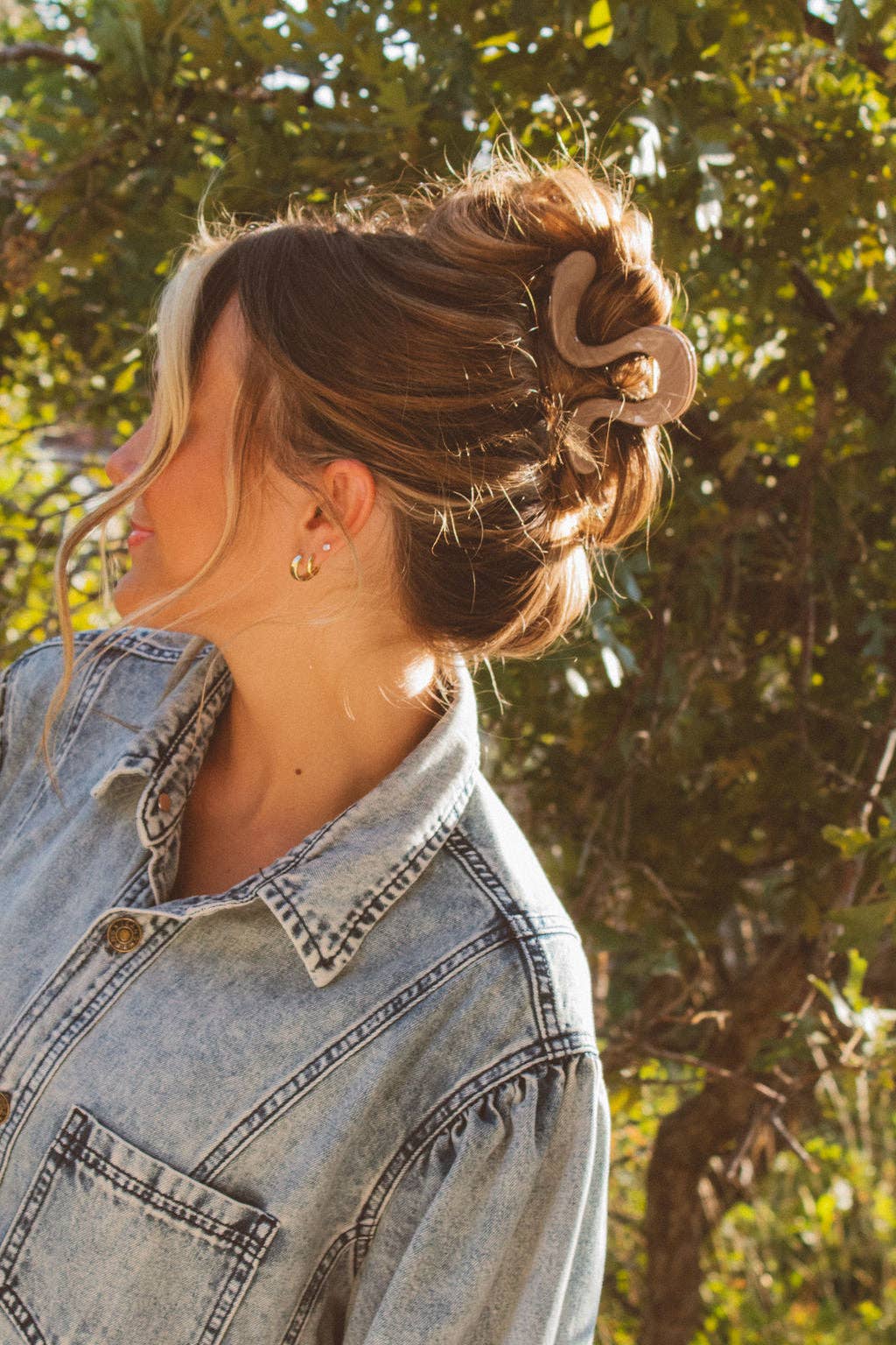 Shop ANDi - Swirly Fall Claw Clip