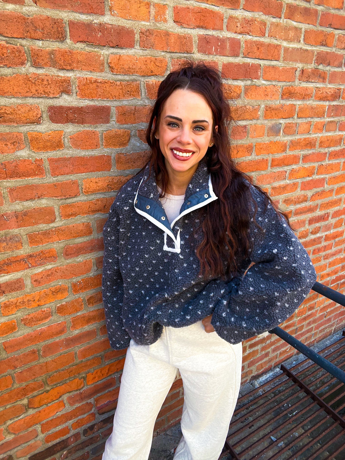 Moonlight SHERPA FLEECE PULLOVER