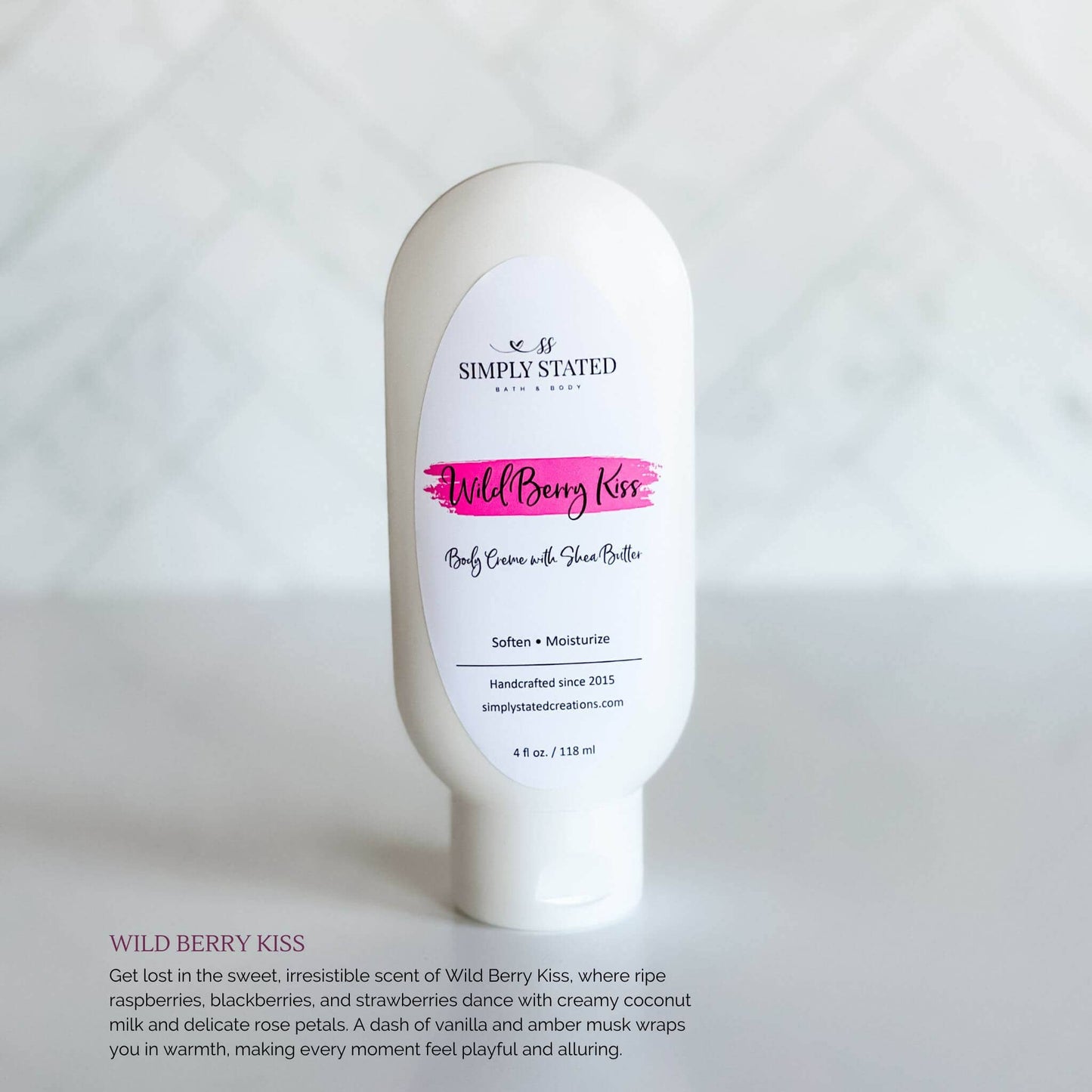 Simply Stated Bath & Body - Sweet Temptations Body Creme - Valentine's Gift Lotion