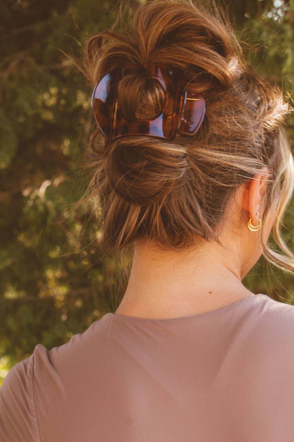 Shop ANDi - Leopard Curved Claw Clip