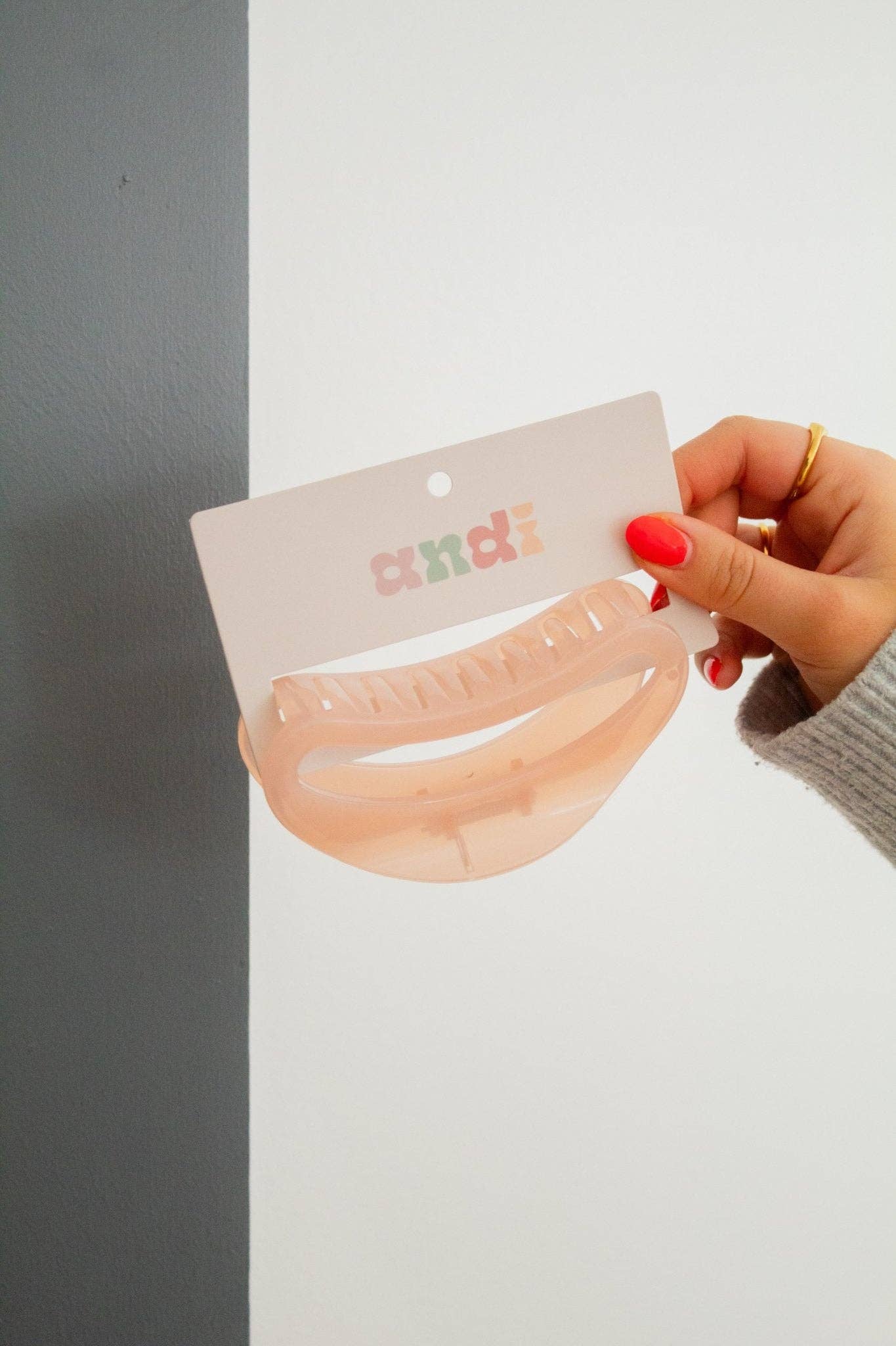XL Cut-Out Jelly Claw Clips