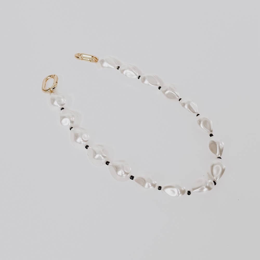 Pretty Simple - Pearls By The Boardwalk Bag Charm