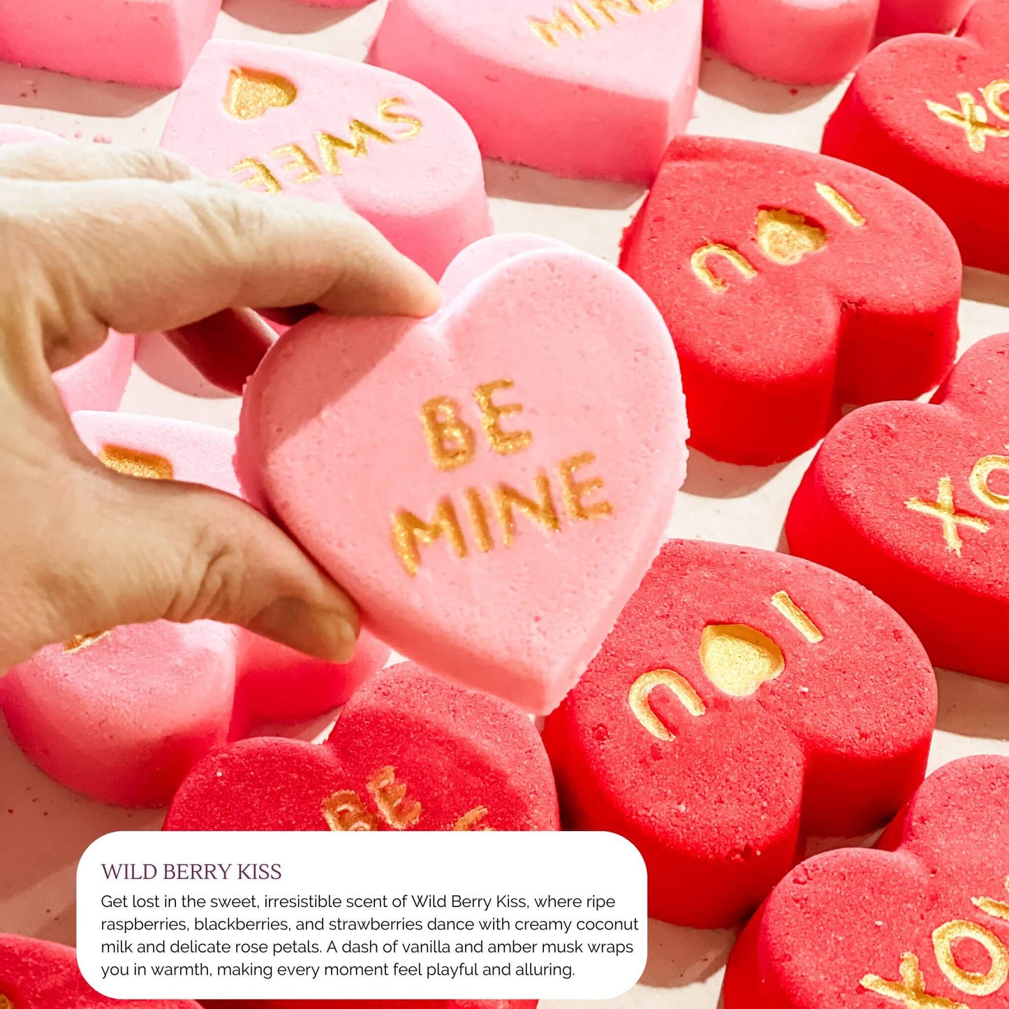 Simply Stated Bath & Body - Sweet Temptations Bath Bombs - Valentine's Day Gift