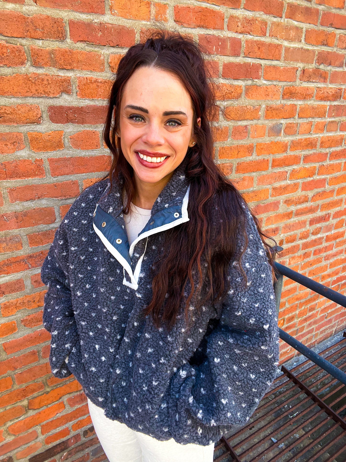 Moonlight SHERPA FLEECE PULLOVER