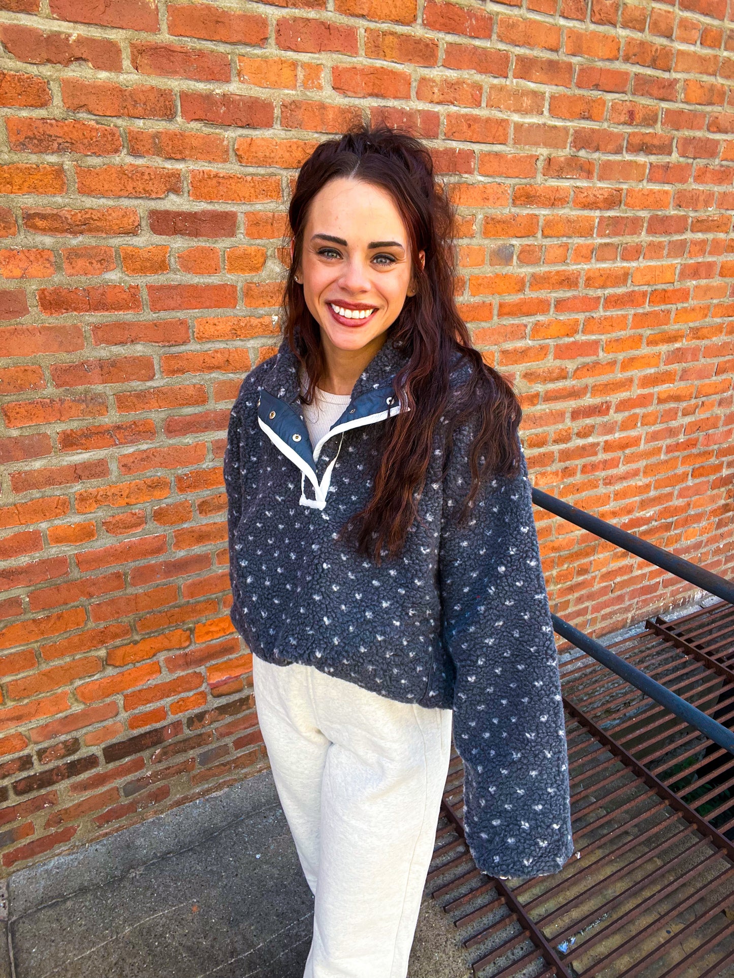 Moonlight SHERPA FLEECE PULLOVER