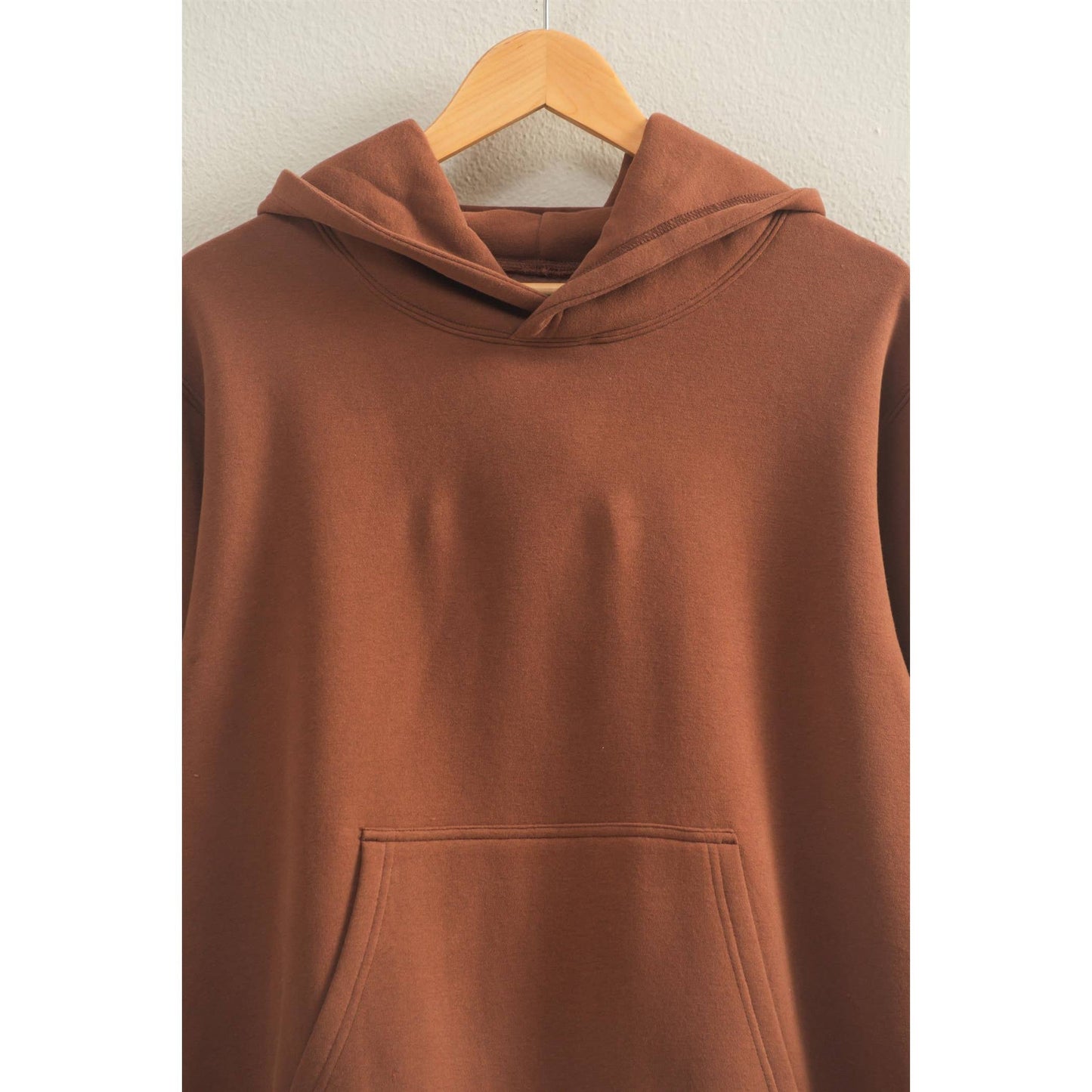 Essential Comfort Hoodie With Kangaroo Pocket