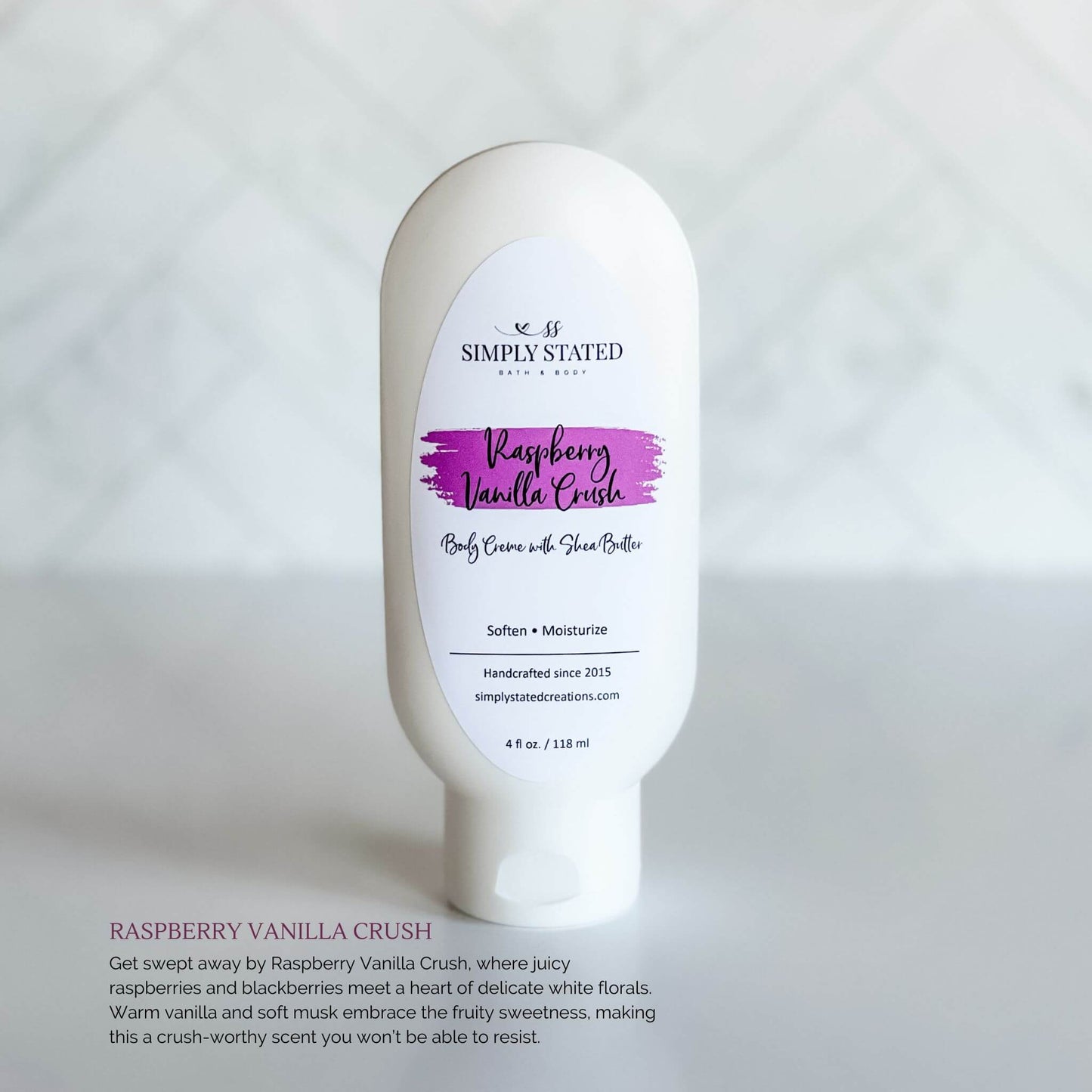 Simply Stated Bath & Body - Sweet Temptations Body Creme - Valentine's Gift Lotion