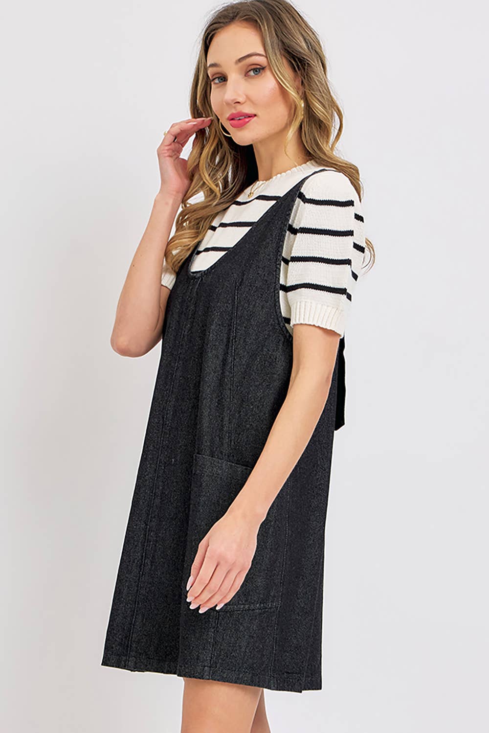 OVERALL DENIM DRESS