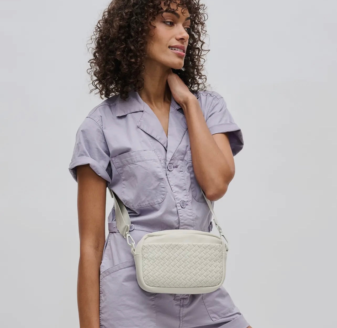 Inspiration - Braided Woven Nylon Crossbody