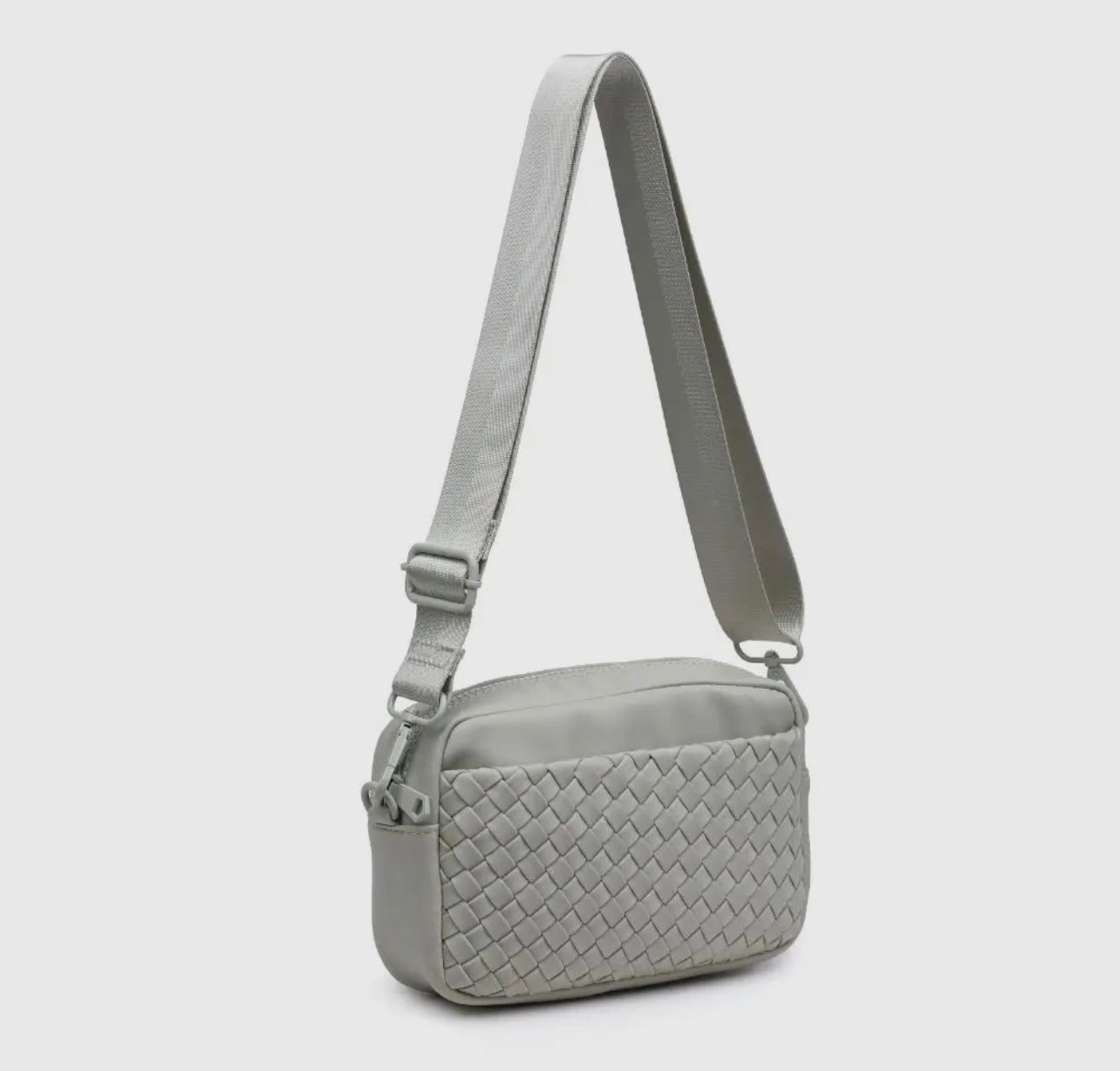 Inspiration - Braided Woven Nylon Crossbody