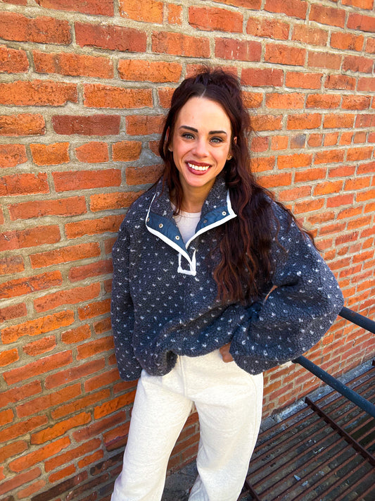Moonlight SHERPA FLEECE PULLOVER