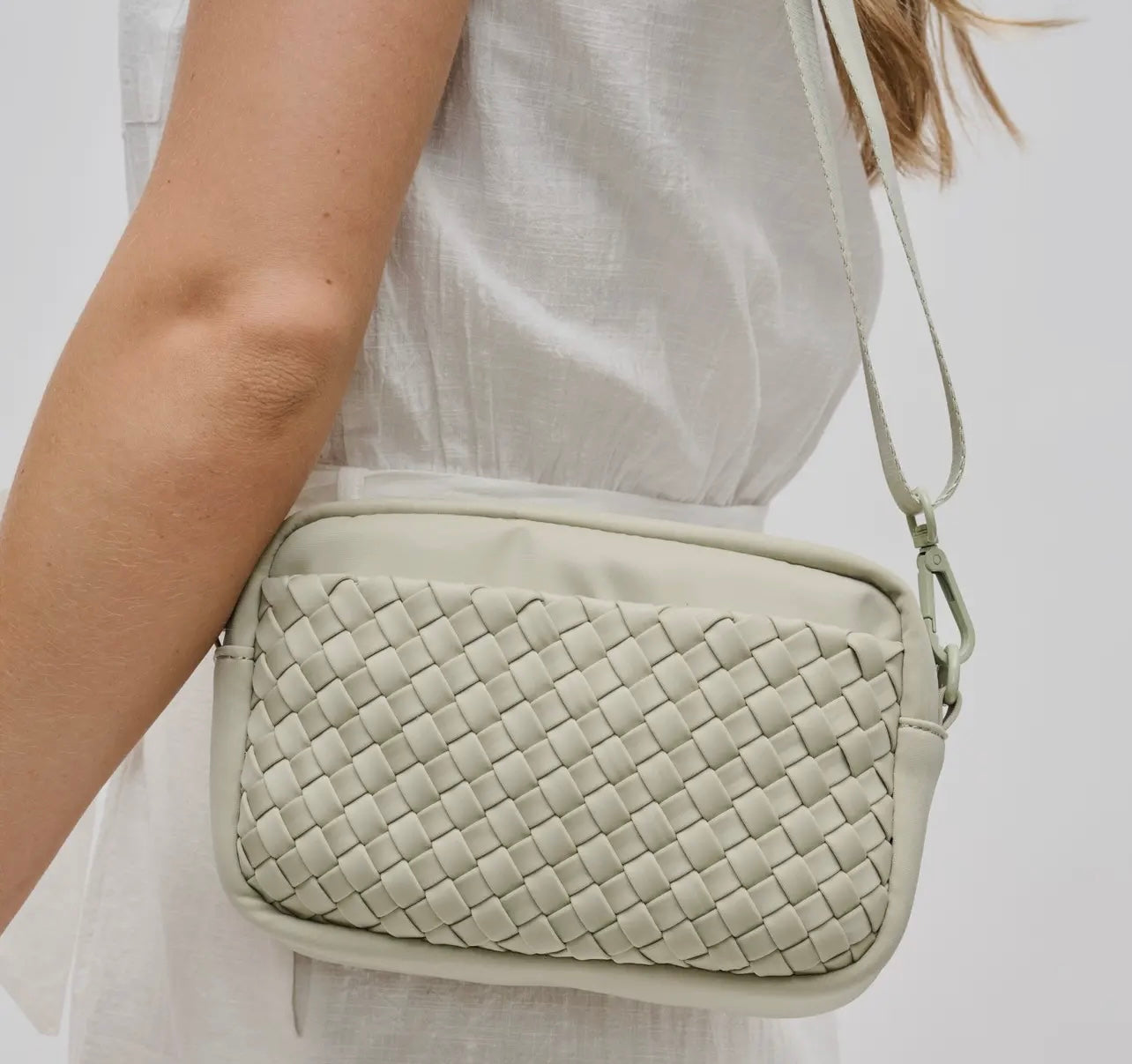 Inspiration - Braided Woven Nylon Crossbody