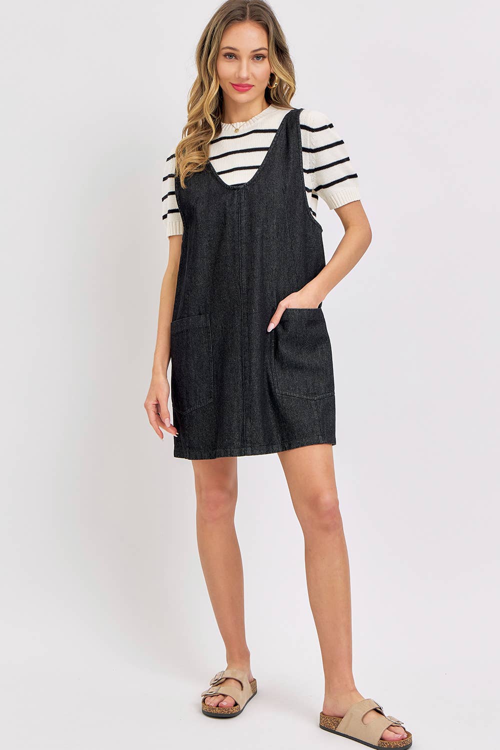 OVERALL DENIM DRESS