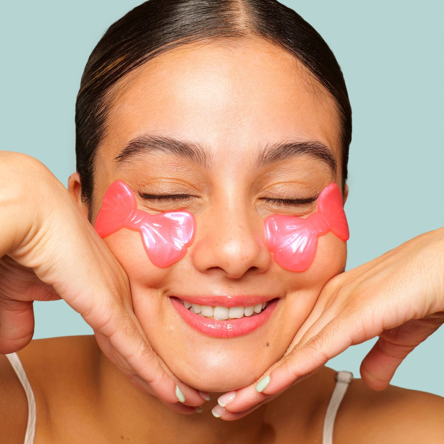 Pretty in Pink! Brightening Undereye Masks - 6 Pairs