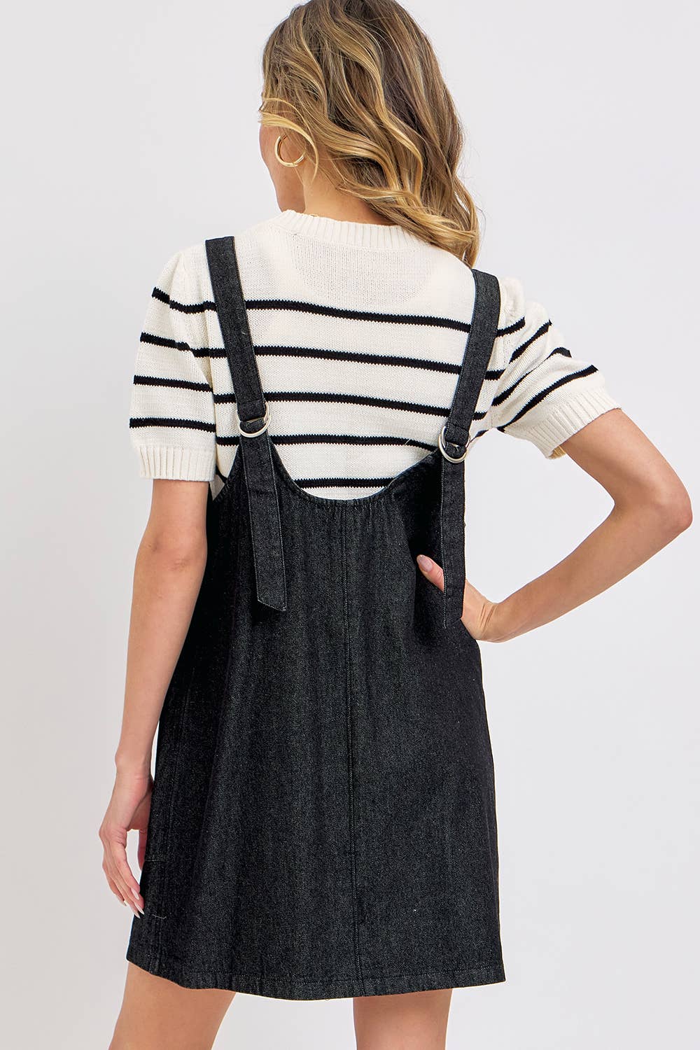 OVERALL DENIM DRESS