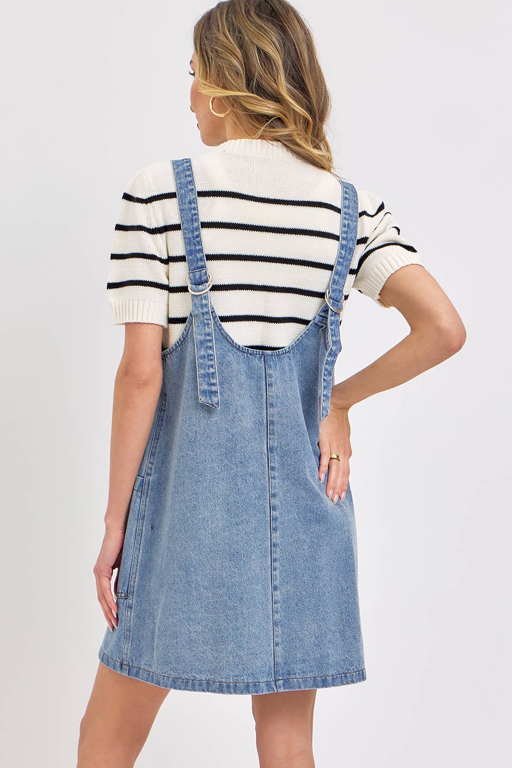 OVERALL DENIM DRESS