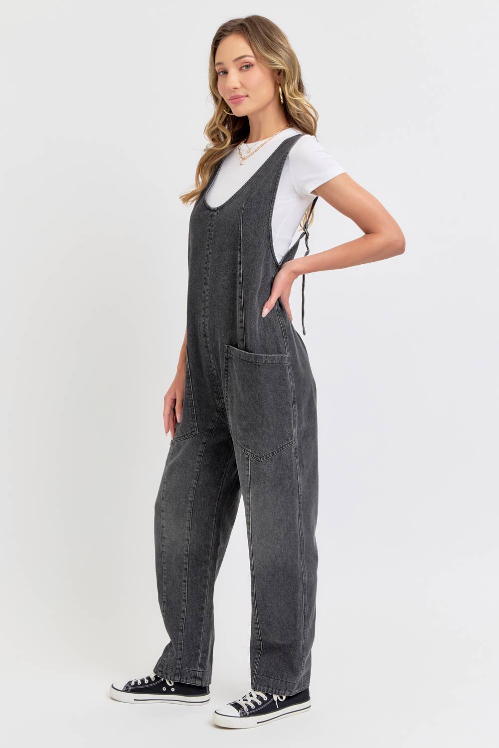 BESTSELLER ONE-AND-DONE DENIM JUMPSUIT