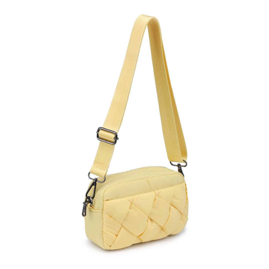 Inspired- Braided Woven Nylon Crossbody