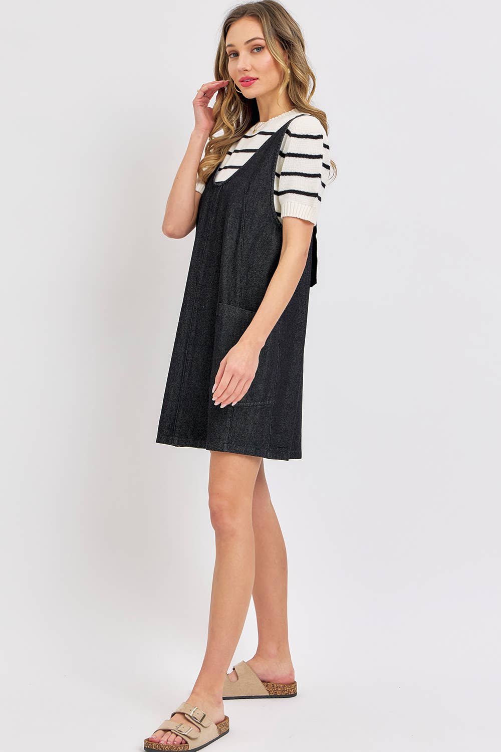 OVERALL DENIM DRESS