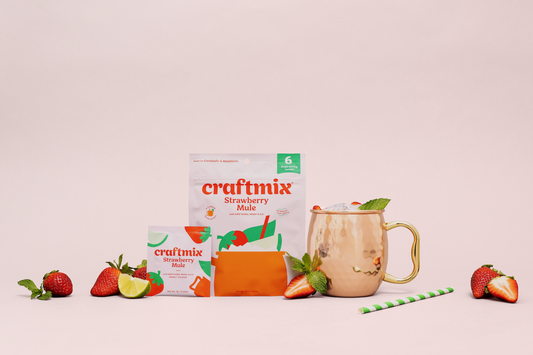 Craftmix - Strawberry Mule Cocktail Mixer - 6 Servings Multipack