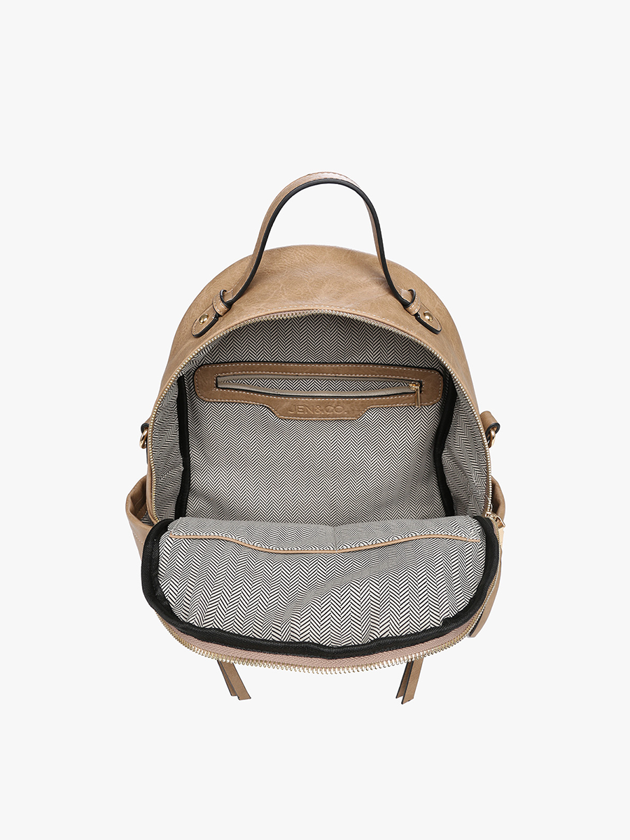 Lillia Convertible Backpack w/ Long Strap